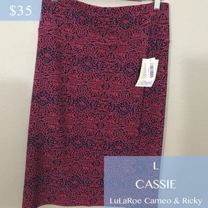 L Cassie Skirt from LuLaRoe